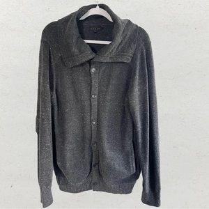 Mens Guess Cardigan Sweater Size L
